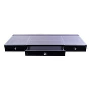 Impressions Vanity Slaystation Plus 2.0 Vanity Table Makeup Organizer Desk for Bedroom (Pro Black)