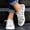 White, variant on YOUYEDIAN Sneakers for Women Fashion Camouflage Print Comfy Slip On Versatile Flats Non Slip Soft Casual Walking Shoes