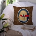 thumbnail image 3 of Carolines Treasures SS8868PW1414 Golden Retriever Fabric Decorative Pillow, 14Hx14W, multicolor, 3 of 4