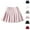 Pink, variant on Girls Uniform Skirts Pink Pleated Skirts with Shorts Athletic Tennis Skorts School Uniform Skirts Size 4T-15