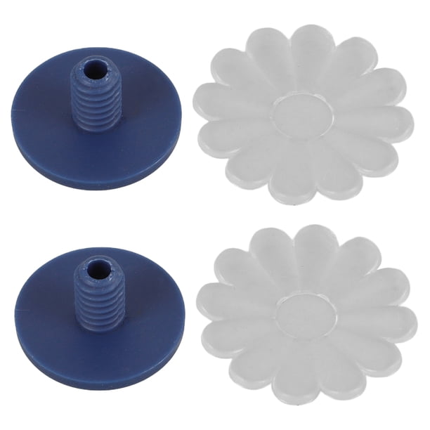 2 juegos de tapas de rosca para paraguas, repuestos decorativos de flores para paraguas de lluvia, piezas de reparación.