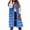Blue, variant on Dealovy Long Puffer Vests Women Plus Size Quilted Hooded Jackets Zip up Sleeveless Outerwear Long Coat
