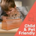 thumbnail image 6 of Campior Humane Mouse Trap Pack of 2, Live Catch & Release, Indoor/Outdoor, Pet & Child Safe, Reusable Plastic Cage, Brown, 6 of 7