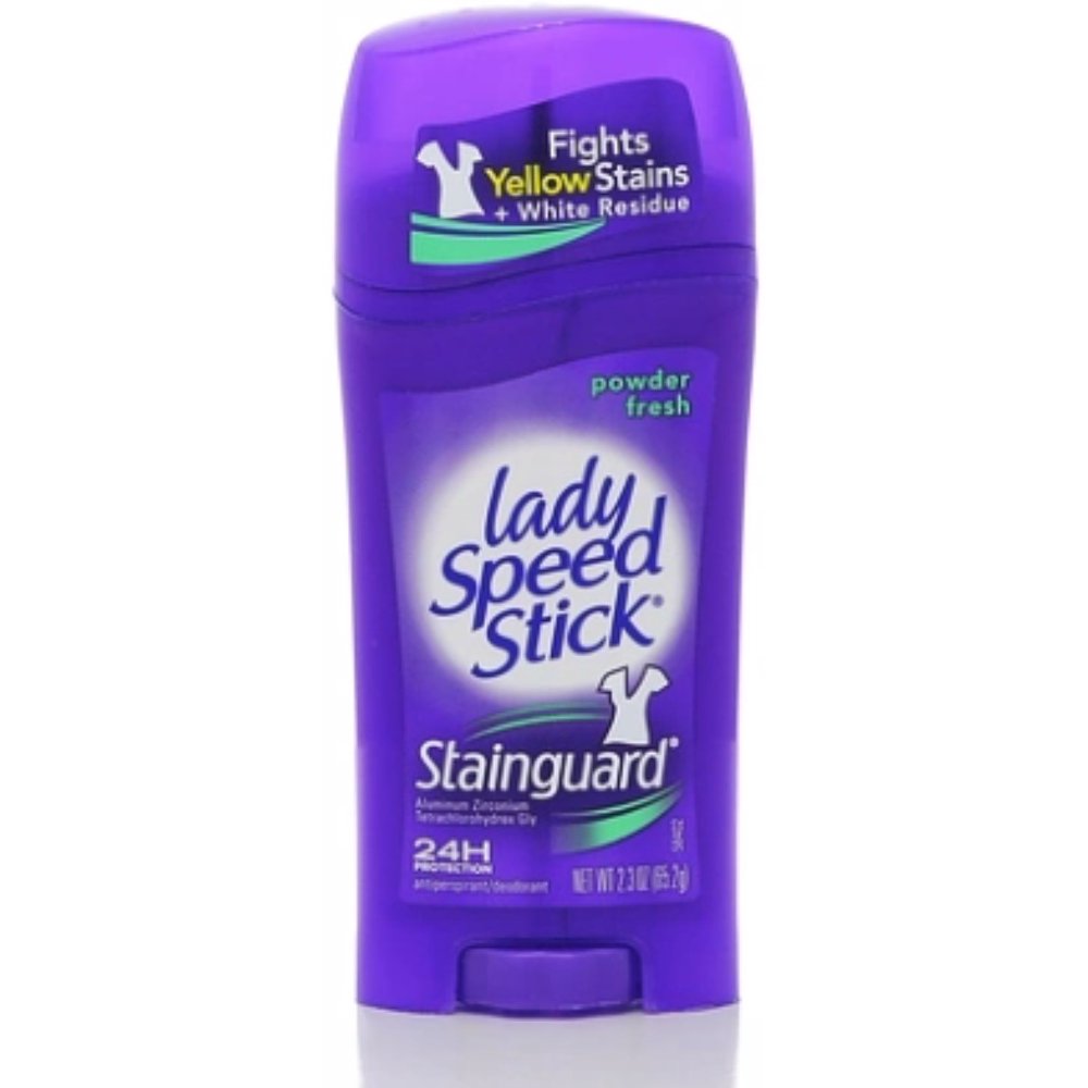 Lady Speed Stick Stainguard Antiperspirant Deodorant Powder Fresh, 1 ea (Pack of 3) Walmart