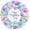 Butterflies, variant on PMU Mother's Day 17 Inch Mylar Balloon Butterflies Pkg/1