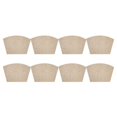 thumbnail image 1 of Injueey 4 Uds manteles individuales de redonda en forma de cuña tejido limpio aislamiento térmico antideslizante cocina Mat restaurante Beige Beige 2Conjunto, 1 of 6