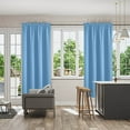 thumbnail image 4 of Xuniizn Blackout Curtains for Bedroom Thermal Insulated - Nylon,Spandex Black Out Curtains 2 Panels Set Room Darkening Window Curtains for Living Room, 4 of 6
