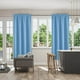 thumbnail image 4 of Blackout Curtain Panel Pair | 63 Inch Wide x 52 Inch Long | Noise Reducing Insulated Overlay | Elegant Window Drapes for Bedroom | Easy Install | Home Decor | Single Curtain Included, 4 of 6