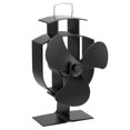 thumbnail image 6 of 3-Blade Aluminum Heat Powered Stove Fan for Wood/Log Burner/Fireplace Silent Duarable, 6 of 10
