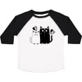 thumbnail image 3 of Inktastic Valentines Day Cat Couple Girls Toddler T-Shirt, 3 of 5