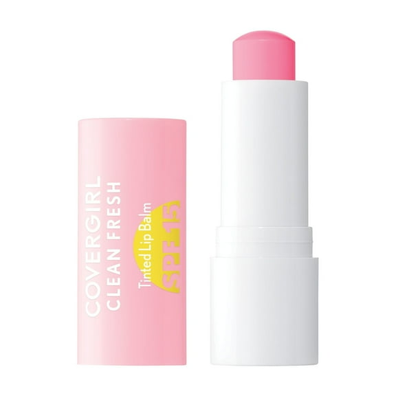 COVERGIRL Clean Fresh Lip Balm  SPF15, 10 You Make Me Blush, 0.14 oz