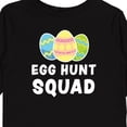 thumbnail image 4 of Inktastic Egg Hunt Squad with Easter Eggs Boys or Girls Long Sleeve Toddler T-Shirt, 4 of 5