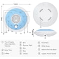 thumbnail image 2 of White Noise Machine, Portable White Noise Sleep for Baby Adults, White Noise Machine with 8 Sounds, Baby White Noise Therapy, Portable for Travel, Tim, 2 of 5