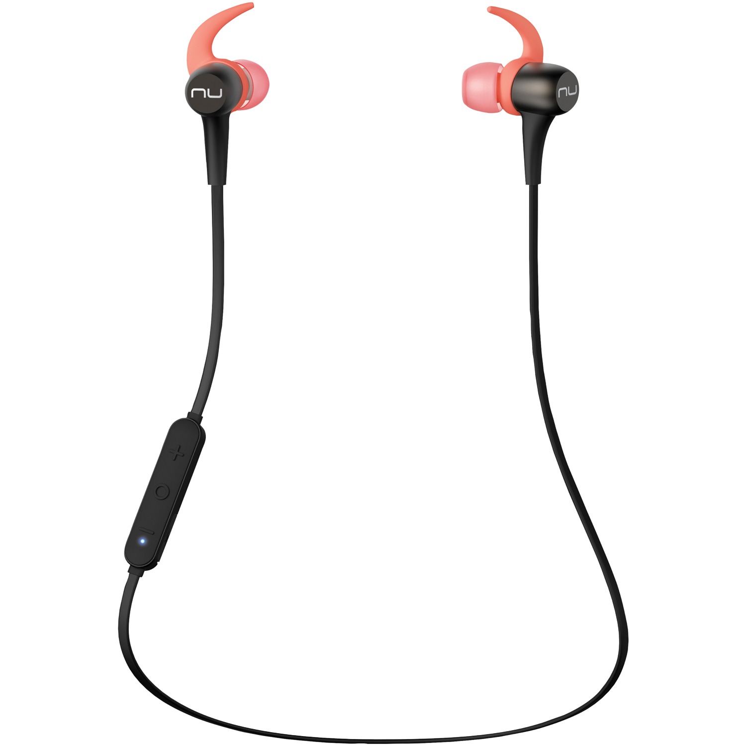 NuForce Bluetooth Sports In-EarHeadphones, Black, BESPORT3 - image 2 of 8
