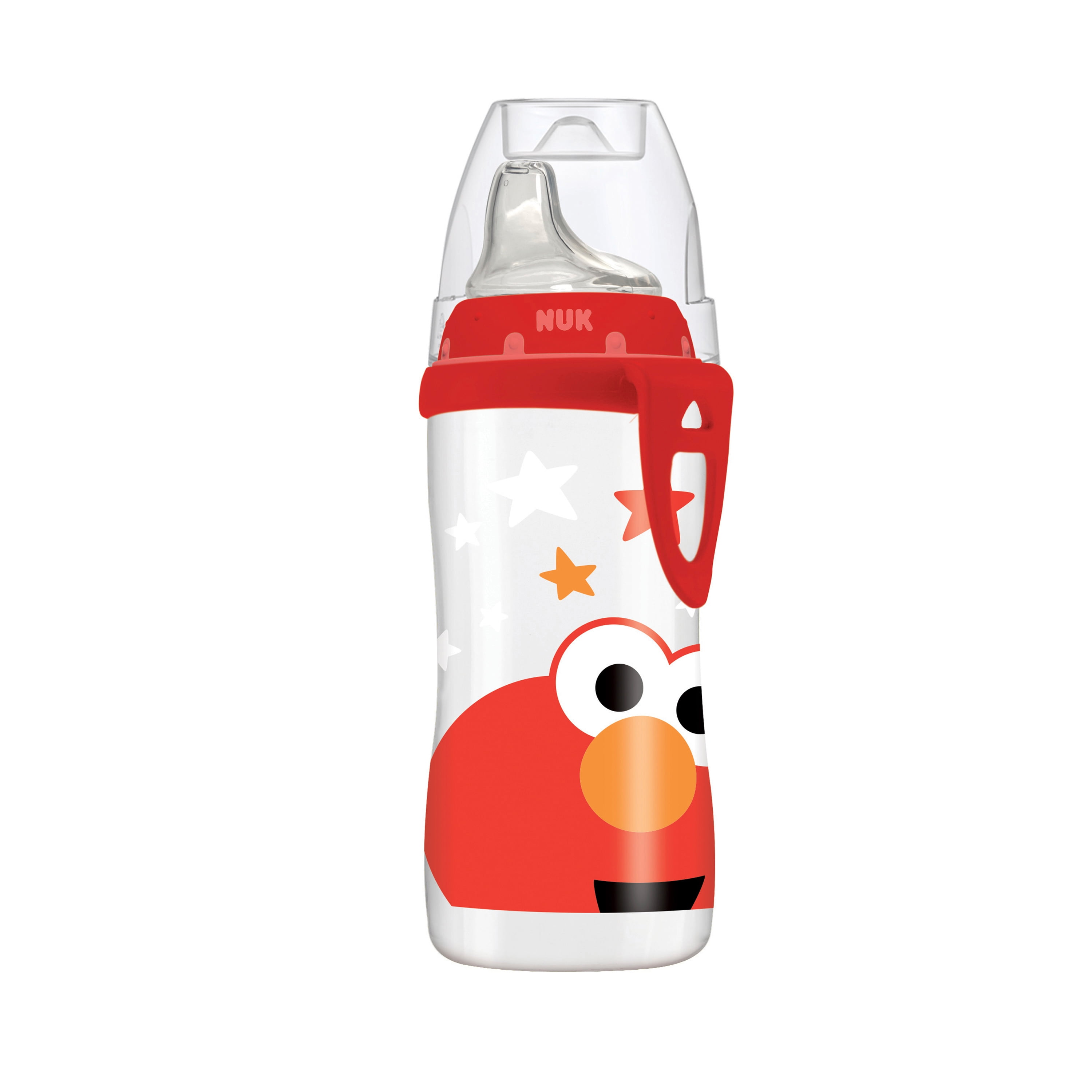NUK Active Sippy Cup, 10 oz, 1 Pack, 12+ Months, Elmo