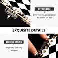 thumbnail image 3 of FORMRS 1-Subject Spiral Notebook 8" x 5" College Ruled 60 Refillable Sheet A5 Hard Cover, 2 Pack, Black and White Geometric, 3 of 7