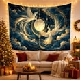 thumbnail image 3 of Golden Moon and Cosmic Portal Tapestry, 3 of 7