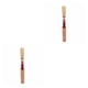 thumbnail image 3 of Advancent Clarinet Reeds Compact Size Saxophone Auxiliary Beginners Musical Double for Mouthpiece Gear Hand-Scraped Instrument Accessories 2piezas, 3 of 6