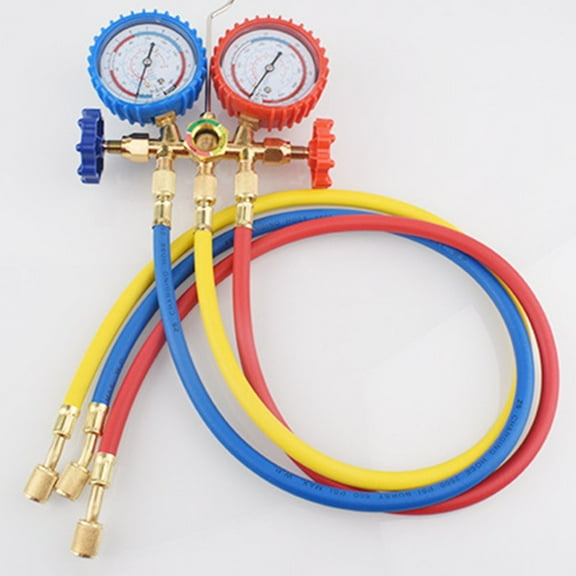 A/Cdiagnostic Service R Efrigerant Manifold Gauge Airconditioning Hose And Hook