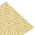 thumbnail image 1 of 20-Pack Brass Rod, 2mmx200mm H65 Solid Round Rods for Knife Handle Pins Material Making Supplies/Shaft Crafts/Model DIY, Lathe Rivet Dowel Stock Tube, 1 of 5