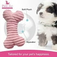 thumbnail image 3 of PetLike 8 Pack Puppy Teething Toys Set, Soft Gentle Interactive Dog Toys for Small Puppies (Pink), 3 of 6