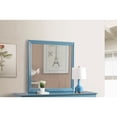 thumbnail image 6 of 38 in. x 38 in. Classic Square Framed Dresser Mirror - Teal, 6 of 6