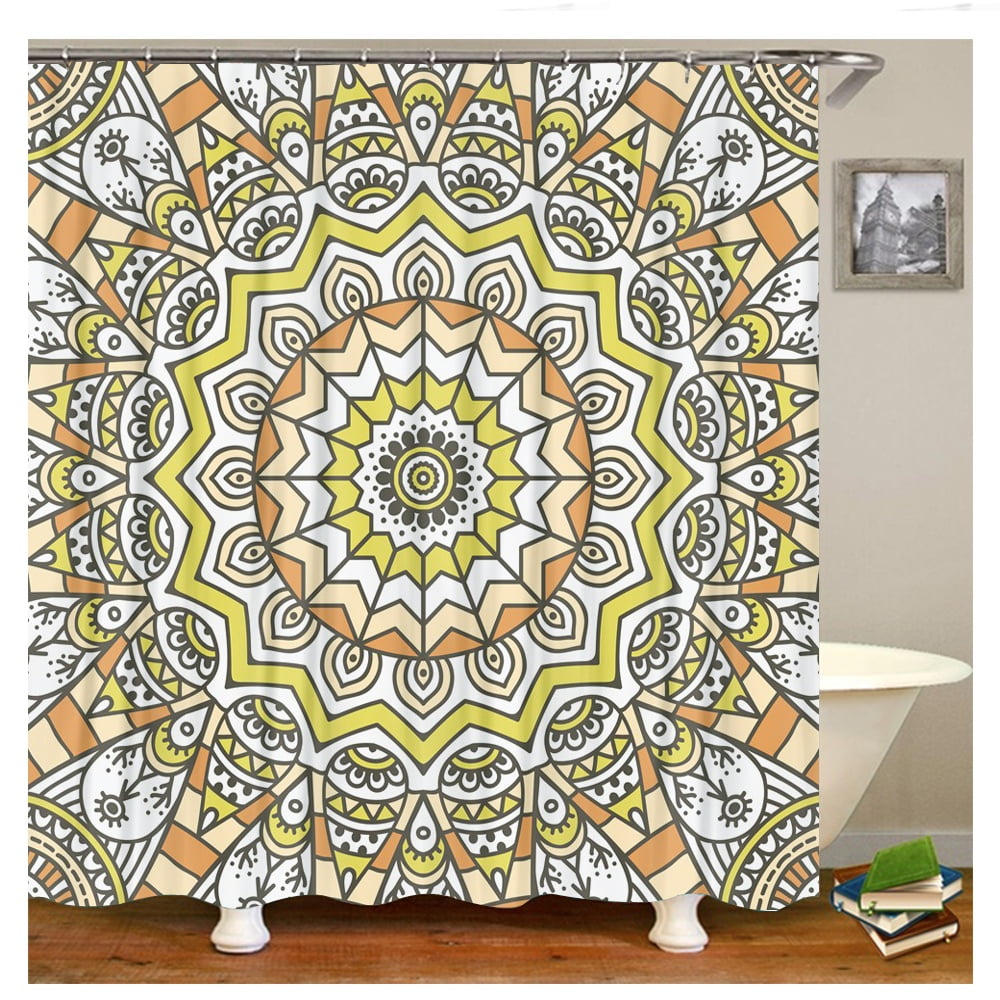 Fall Shower Curtains For Bathroom with Hook Shower Curtain for Home and