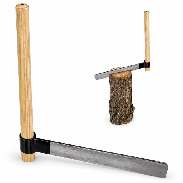 Timber Tuff TMW-62 Shingle Froe Woodworking Tool for Wood Splitting