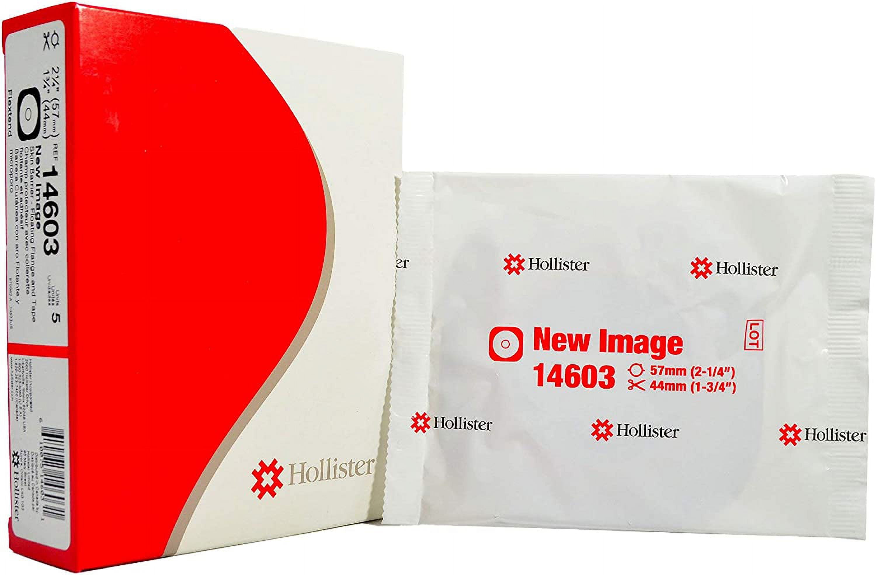 New Image Flextend Trim to Fit Ostomy Barrier Adhesive Tape 14603 57 mm Flange 5 per Box