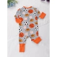 thumbnail image 4 of Emy Dola Baby Boys' Snug Fit Pajamas Bamboo Viscose Footless Baby Sleeper Newborn Boys Jumpsuit Sleep 'N Play Romper One-Piece, 4 of 8
