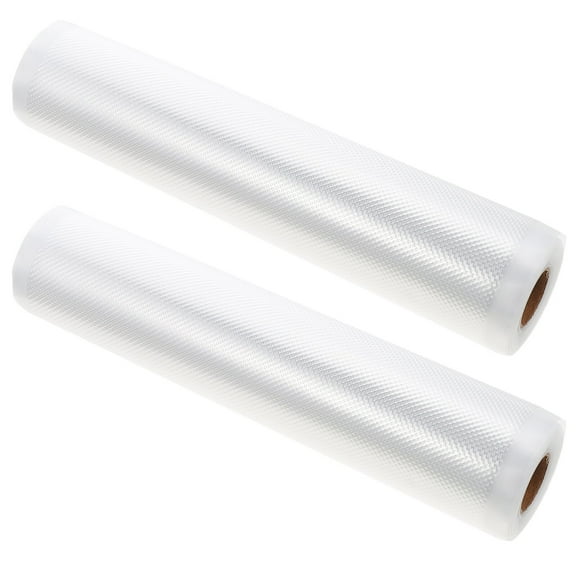 2 rolls of Vacuum Sealer Freezer Bags Food Bags Kitchen Vegetable Storage Bags