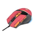 thumbnail image 4 of Mouse Gamer Getttech GPM-RGBWR-G1-RD Iluminación RGB 7200 DPI Ajustable 8 Botones Personalizables Alámbrico 1.5M Color rojo, 4 of 7