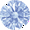 Arctic Blue Zirconia, variant on Moissanite Platinum Stud Earrings for Women Men | 0.20 Cttw | Gemstone Birthstone | Round 3MM