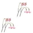 thumbnail image 1 of Kearding 2 piezas de flores artificiales decorativas reutilizables lavables de flores falsas, 1 of 6
