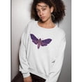 thumbnail image 2 of Beautiful Moth Sweatshirt Women -Image by Shutterstock, Female Large, 2 of 4