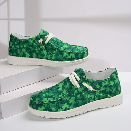Women s Lightweight Boat Shoes  Casual Loafers  Slip On Deck Shoes  Breathable Canvas Sneakers