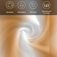 thumbnail image 5 of Burnt Orange White Ombre Cloth Napkins,Modern Abstract Art Farmhouse Gradient Washable and Reusable Dinner Napkins Set of 6,Table Napkin for Kitchen Party Birthday Wedding Hotel Housewarming 20"x20", 5 of 8