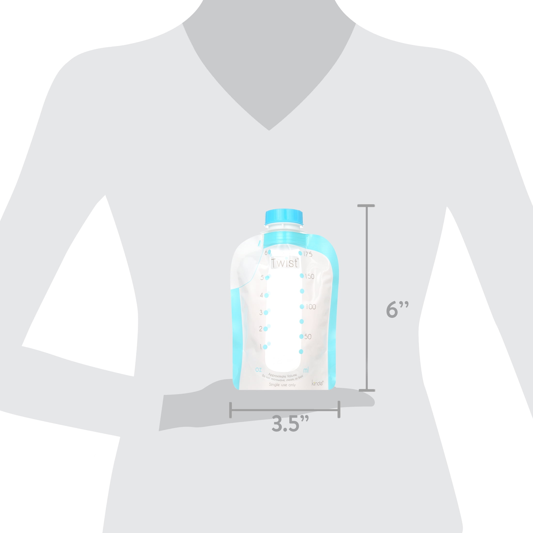 Kiinde Foodii Baby Food and Formula Storage