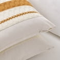 thumbnail image 6 of Fancy Homi 2 Pcs Mustard Yellow Farmhouse Decorative Throw Pillow Covers 20x20 inch for Couch Bed Chair Indoors, Vintage Country Rustic Retro Room Decor, Soft Thick Cotton Handmade Woven Cushion Case, 6 of 7