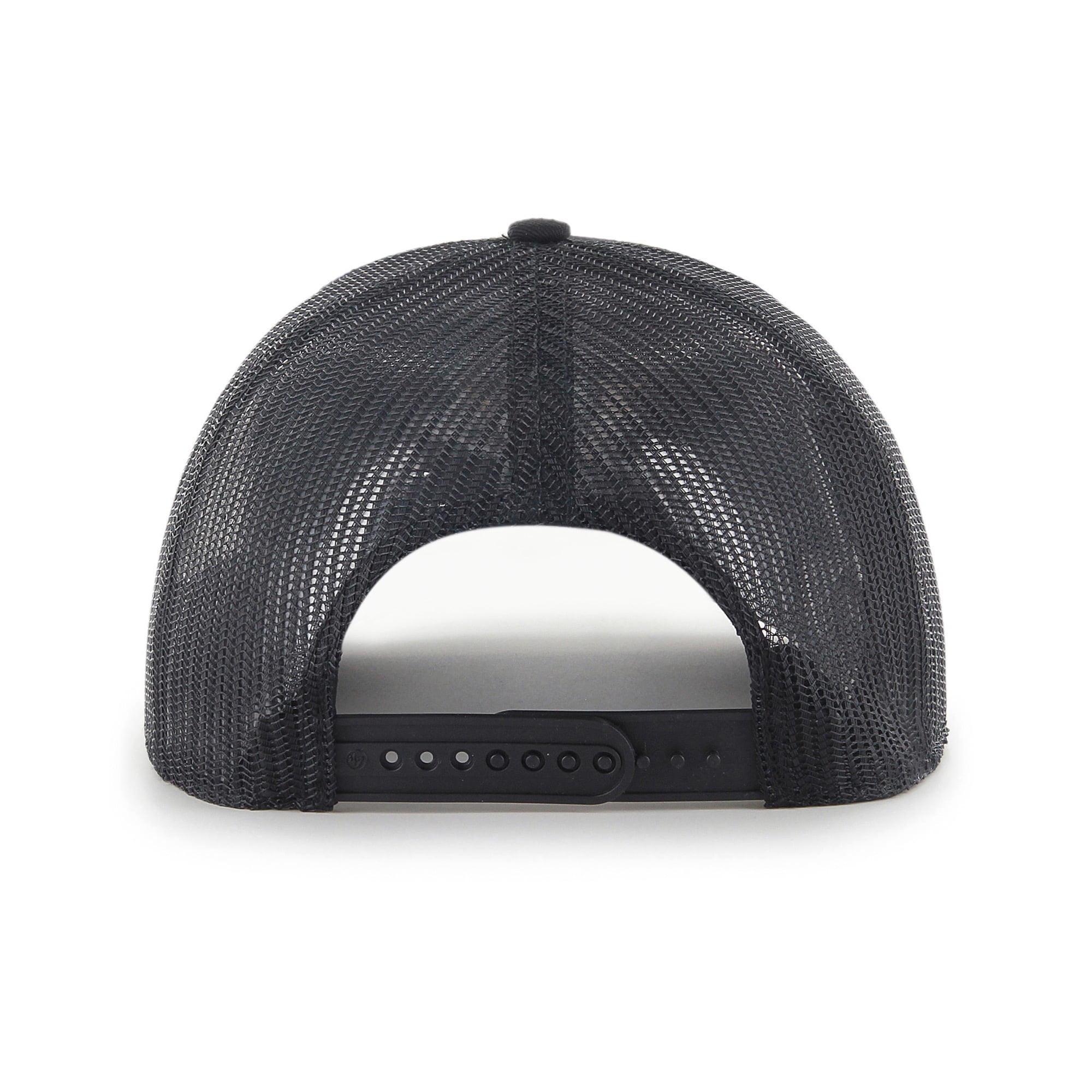 Men's '47 Black/ Utah Mammoth Logo Trucker Adjustable Hat
