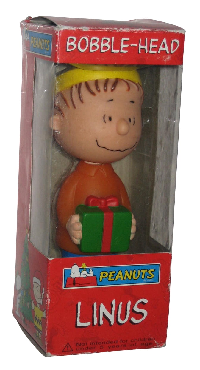 Peanuts Linus Christmas Funko Wacky Wobbler Bobblehead Figure