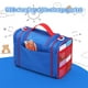 thumbnail image 5 of Estuche Almacenamiento Protectora Compatible Con Pequeños Tikes para La Historia Libros Máquinas Ensueño Inicio () Rojo Azul, 5 of 9