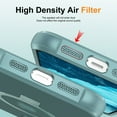 thumbnail image 5 of Magnetic Case for iPhone 16 Plus Ring Holder Bracket Cover, Compatible with MagSafe Charging Support Car Mount, Hybrid Shockproof Dustproof Slim Rugged Case for iPhone 16 Plus, Blue, 5 of 8