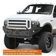 thumbnail image 5 of Hooke Road Steel Front Bumper w/ Winch Plate & Skid Plate Fit 2005 2006 2007 Ford F-250 F-350, 5 of 13