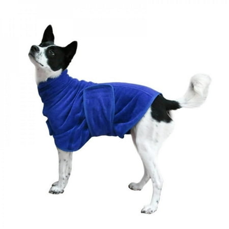 

Clearance! Dog Bathrobe Towel Microfiber Pet Drying Robes Moisture Absorbing Towels Coat for Dog and Cat Portable Home Travel Camping Towel