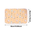 thumbnail image 3 of Dog Cooling Mat 2.0, 16" x 20" Thick & Durable Cooling Mat for Dogs, Waterproof Ice Silk Cooling Mat for Dogs & Cats, Portable & Washable Pet Cooling Blanket, Beds for Summer Washable & Non-Toxic, 3 of 5