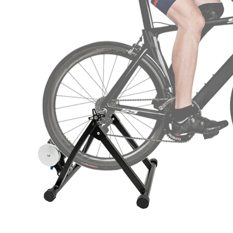 Portable Bike Trainer Stand Indoor Bicycle Trainer Stand Training Rack 26 29 700C Bike 900W Black Walmart