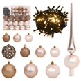thumbnail image 5 of vidaXL Slim Christmas Tree 300 LEDs & Ball Set & Flocked Snow 300 cm, 5 of 5