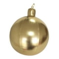 thumbnail image 3 of Christmas Inflatable Ball Decoration Large Gold PVC for Outdoor Yard Patio and Holiday Parties, 3 of 9