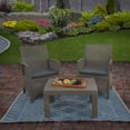 thumbnail image 2 of 5x7 ft. Hand Woven Outdoor Rug, Navy Blue, 2 of 2